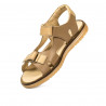 Dětské sandály 318 camel kombinované