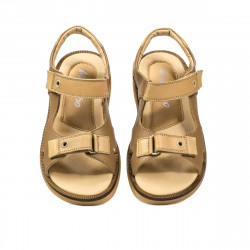 Dětské sandály 318 camel kombinované