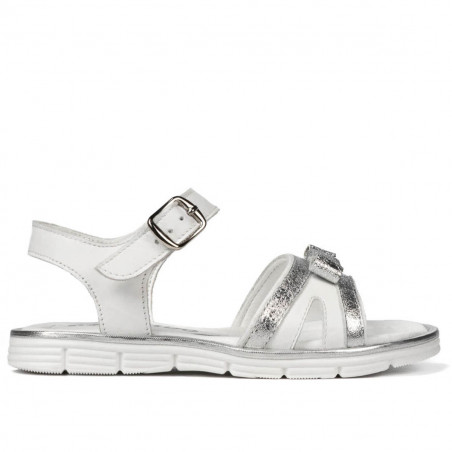 Dětské sandály 539 bílá kombinace