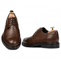 Elegantní pánské boty 939m hnědé