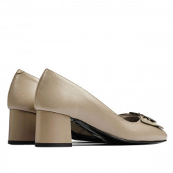 Elegantní dámské boty 1274 cappuccino