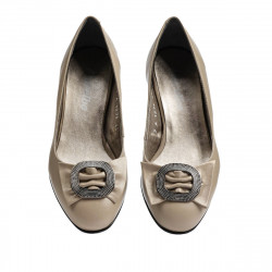 Elegantní dámské boty 1274 cappuccino