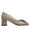 Elegantní dámské boty 1274 cappuccino