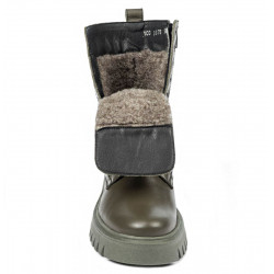 Dámské boty 3375 khaki
