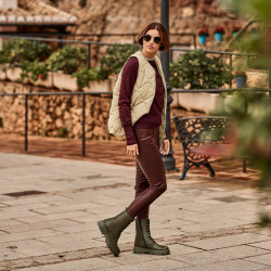 Dámské boty 3375 khaki lifestyle