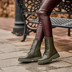 Dámské boty 3375 khaki lifestyle