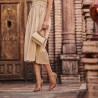 Elegantní dámské boty 1289 camel