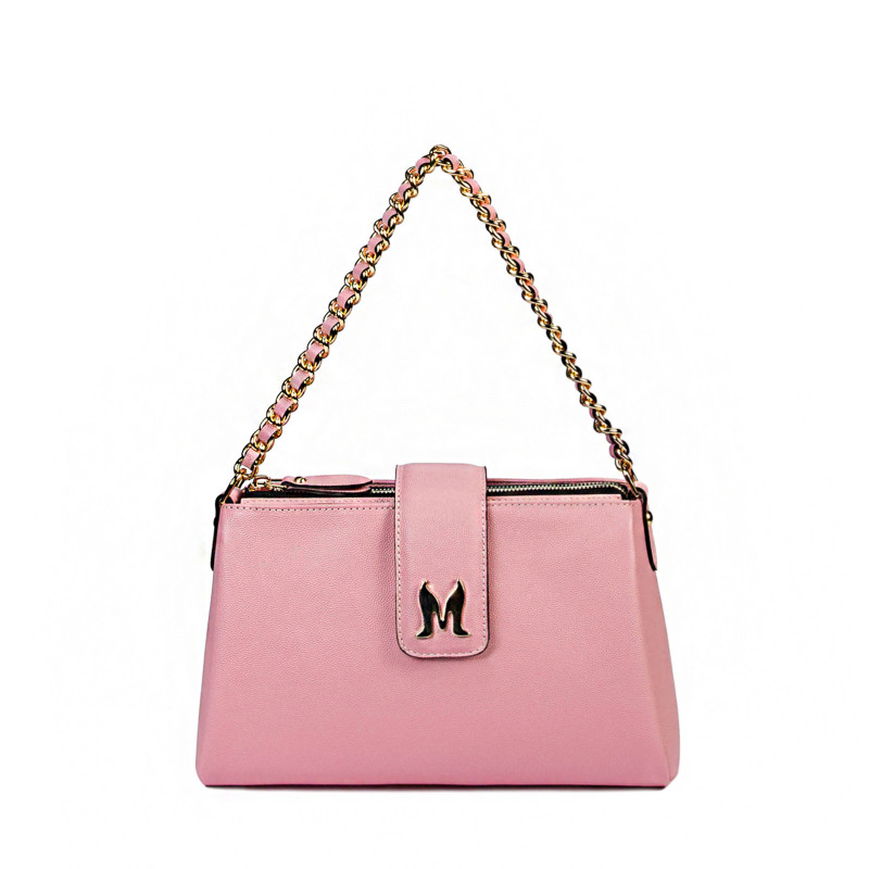 Dámská taška přes rameno 003g baby pink růžová