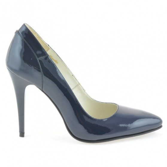 Elegantní dámské boty 1230 lak indigo
