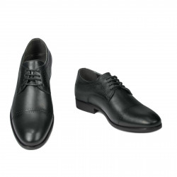 Elegantní pánské boty 822-1 šedé