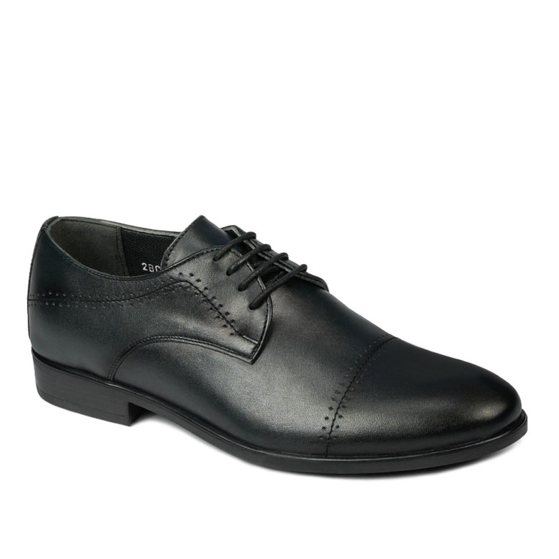 Elegantní pánské boty 822-1 šedé