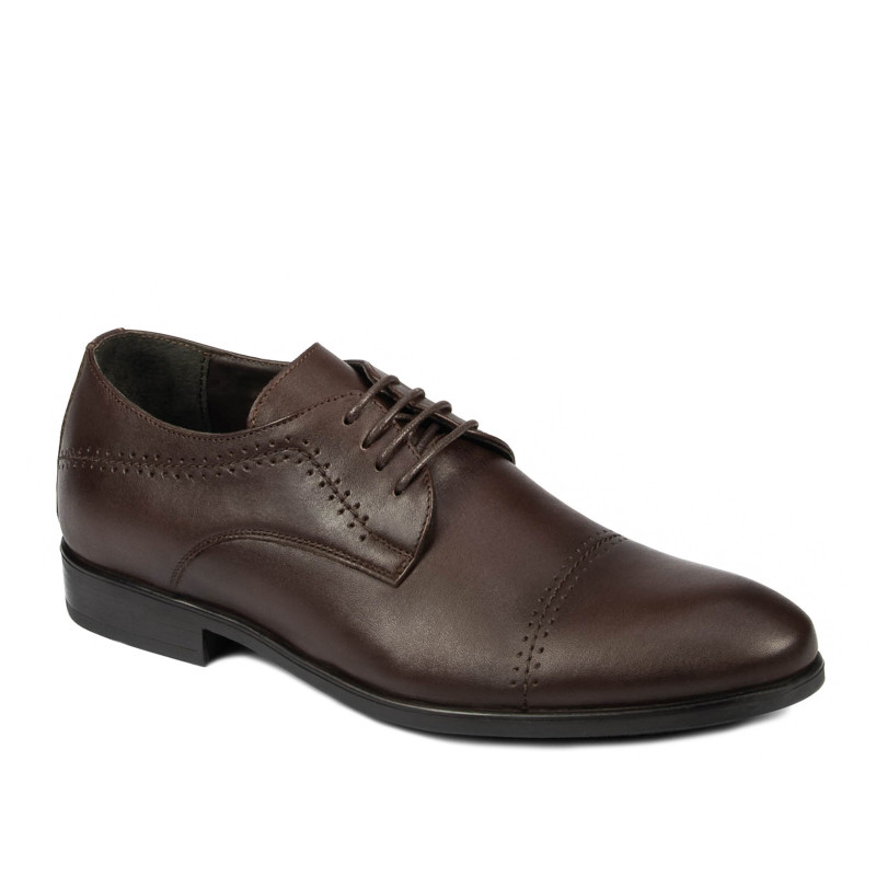 Elegantní pánské boty 822-1 a kafé