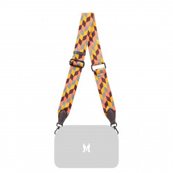 Ramenní popruh (páska) 106g multicolor+fialová