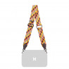 Ramenní popruh (páska) 106g multicolor+fialová