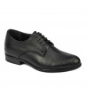 Elegantní boty pro adolescenty 385 černé