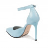 Elegantní dámské boty 1296 modré