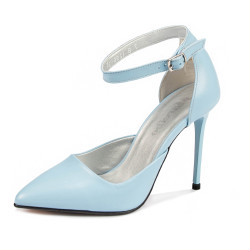 Elegantní dámské boty 1296 modré