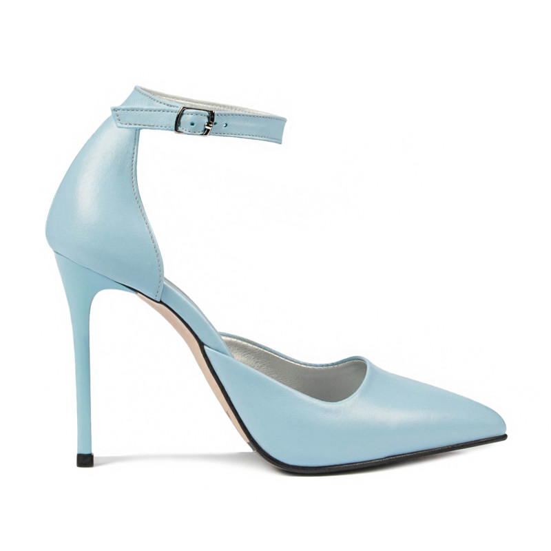 Elegantní dámské boty 1296 modré