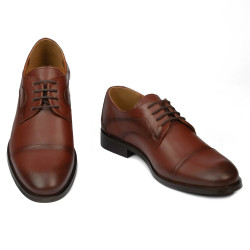 Elegantní pánské boty 879 v koňakové barvě