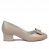 Elegantní dámské boty 1270-1 béžové