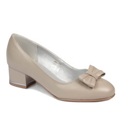 Elegantní dámské boty 1270-1 béžové