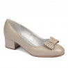 Elegantní dámské boty 1270-1 béžové