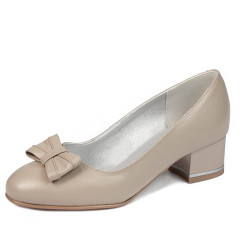 Elegantní dámské boty 1270-1 béžové