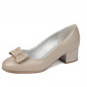 Elegantní dámské boty 1270-1 béžové