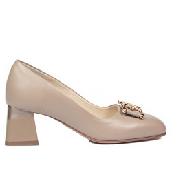 Elegantní dámské boty 1298 béžové