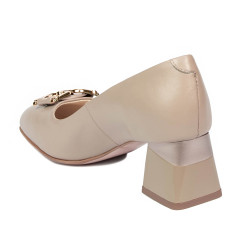 Elegantní dámské boty 1298 béžové
