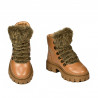 Dětské boty 3028 camel