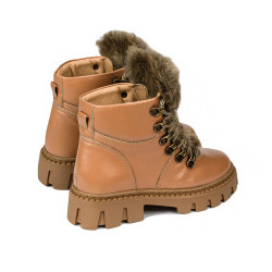Dětské boty 3028 camel