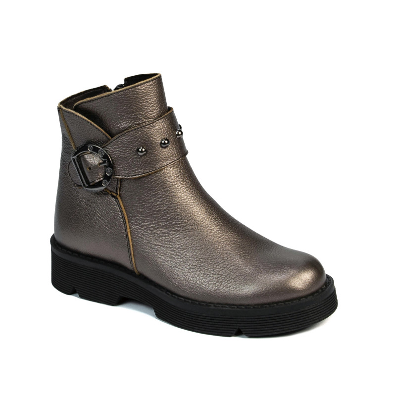 Dětské boty 3032 bronzové