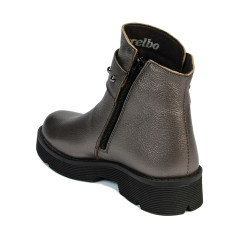 Dětské boty 3032 bronzové