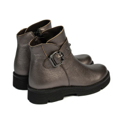 Dětské boty 3032 bronzové