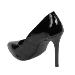Elegantní dámské boty 1299 černý lak