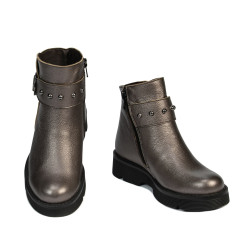Dětské boty 3032 bronzové