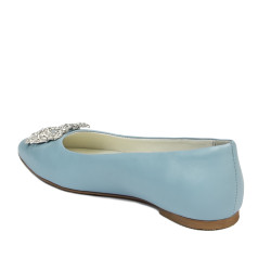 Dámské baleríny 1301 baby blue