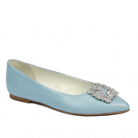 Dámské baleríny 1301 baby blue