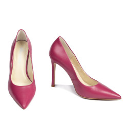 Elegantní dámské boty 1302 magenta