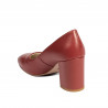 Elegantní dámské boty 1305 bordo