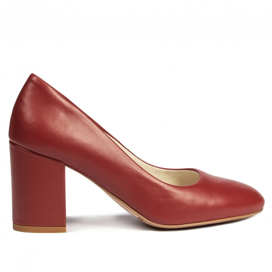 Elegantní dámské boty 1305 bordo