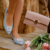 Dámské baleríny 1301 baby blue