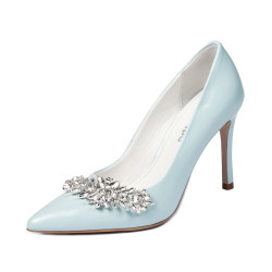 Elegantní dámské boty 1300 baby blue