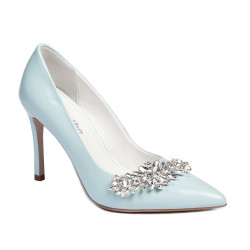 Elegantní dámské boty 1300 baby blue