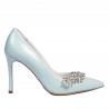 Elegantní dámské boty 1300 baby blue