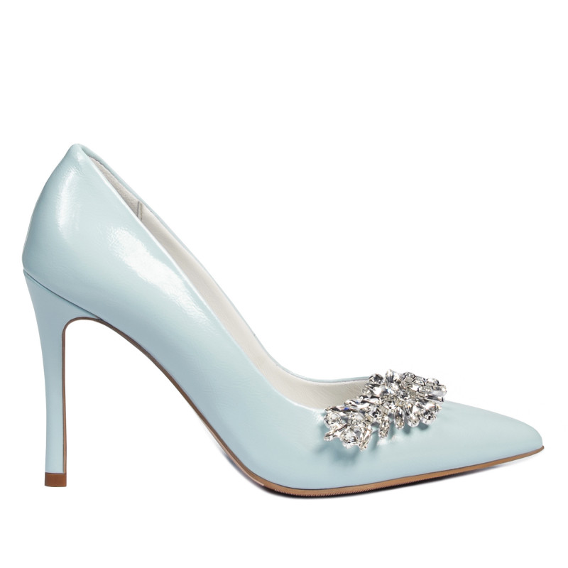 Elegantní dámské boty 1300 baby blue
