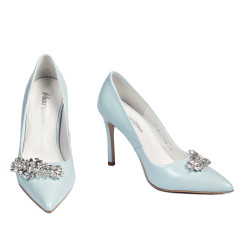 Elegantní dámské boty 1300 baby blue