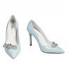 Elegantní dámské boty 1300 baby blue