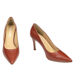 Elegantní dámské boty 1320 hnědé